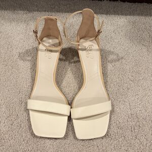 NWOB Franco Sarto Sadie Strappy Open Toe Dress Wedge Sandal Women Size 9